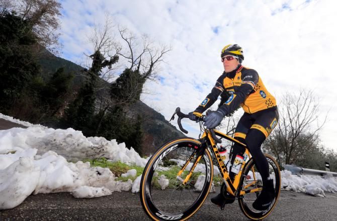 Gerald Ciolek (MTN-Qhubeka) not fussed about the cold conditions in Italy