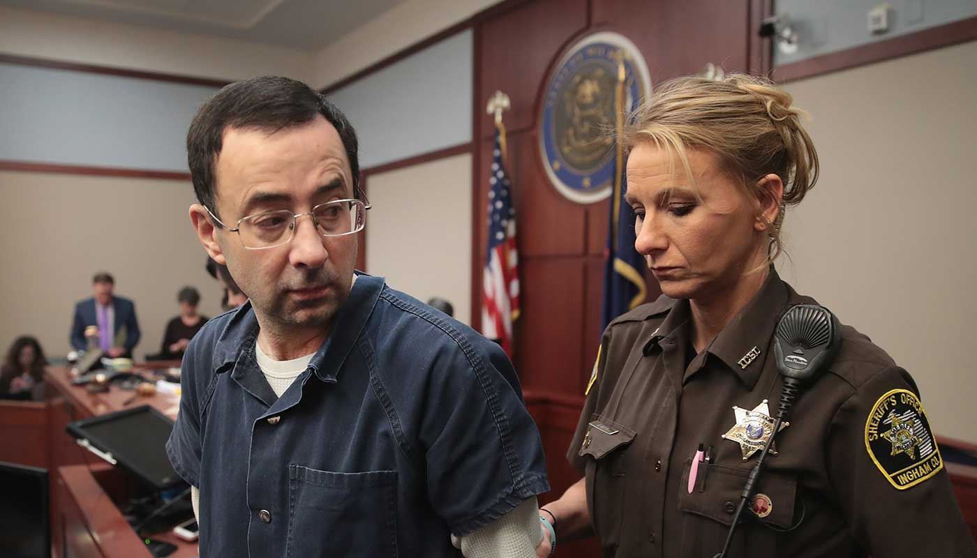 Larry Nassar in court to hear his sentence