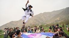 People playing a game