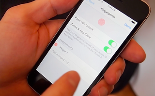 Настройка touch id iphone 5s