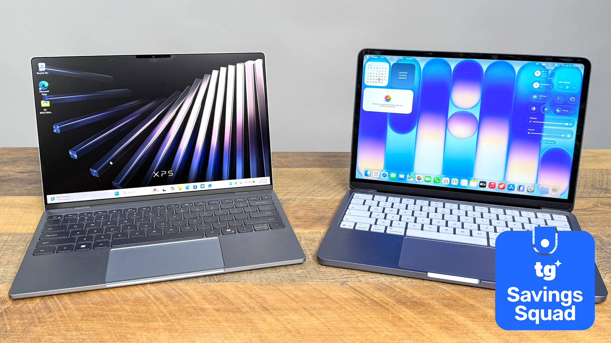 XPS 13 and MacBook Neo