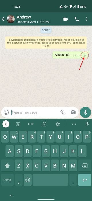 View Whatsapp Message Status