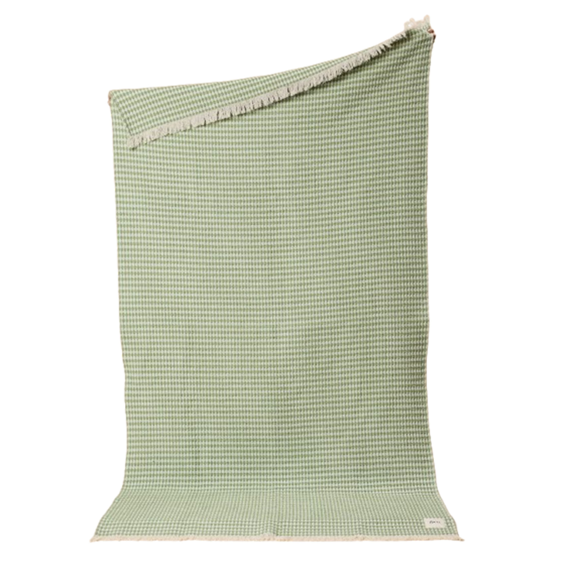 Green arygle throw