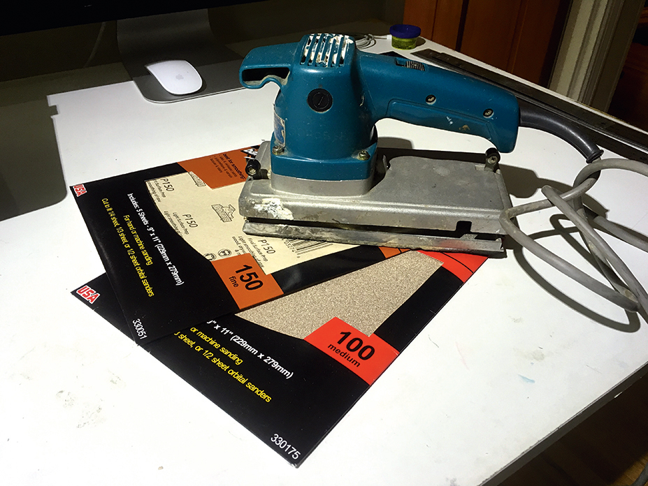 image of electric sander