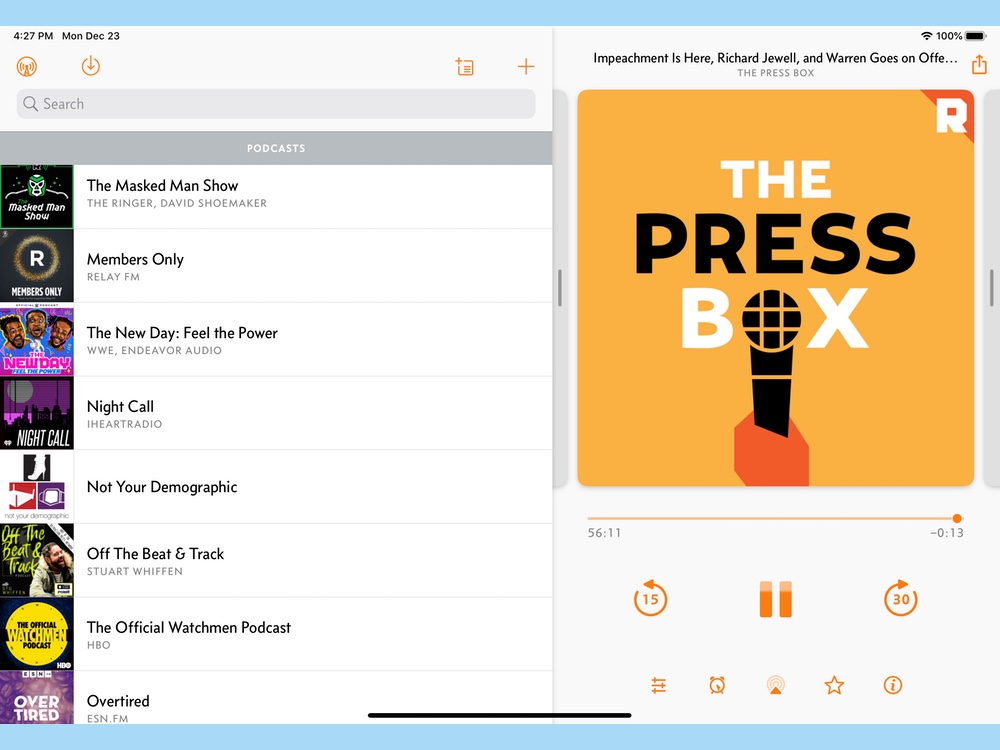 best podcast apps Overcast