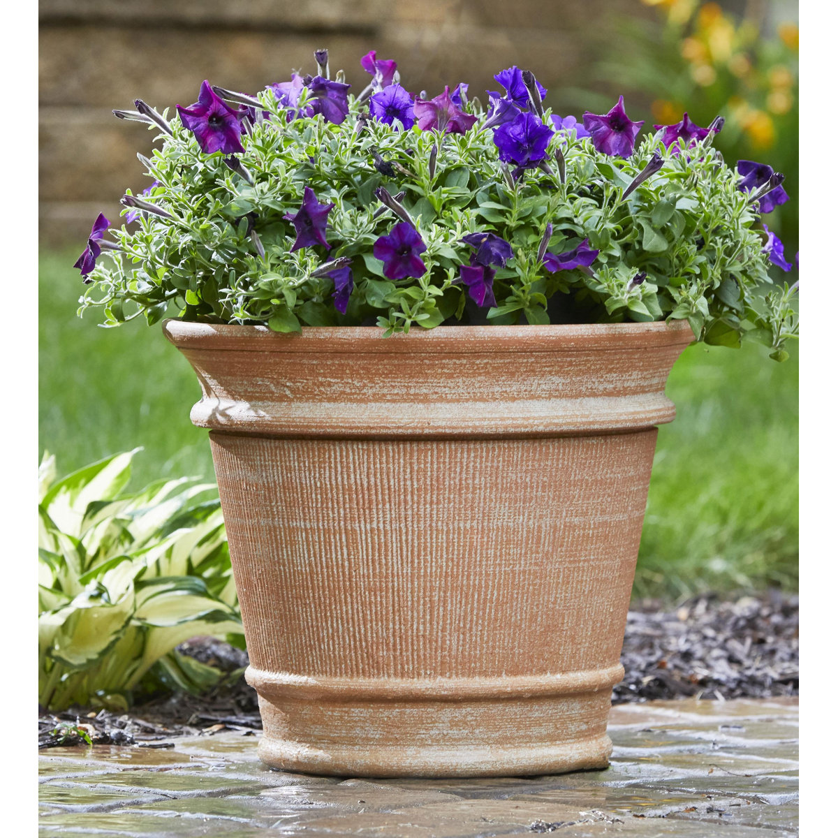 Grosfillex Expert 20" Lima Brushed Slate &amp;amp; Reviews | Wayfair