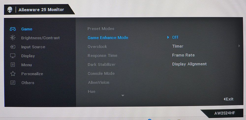 Alienware AW2524HF