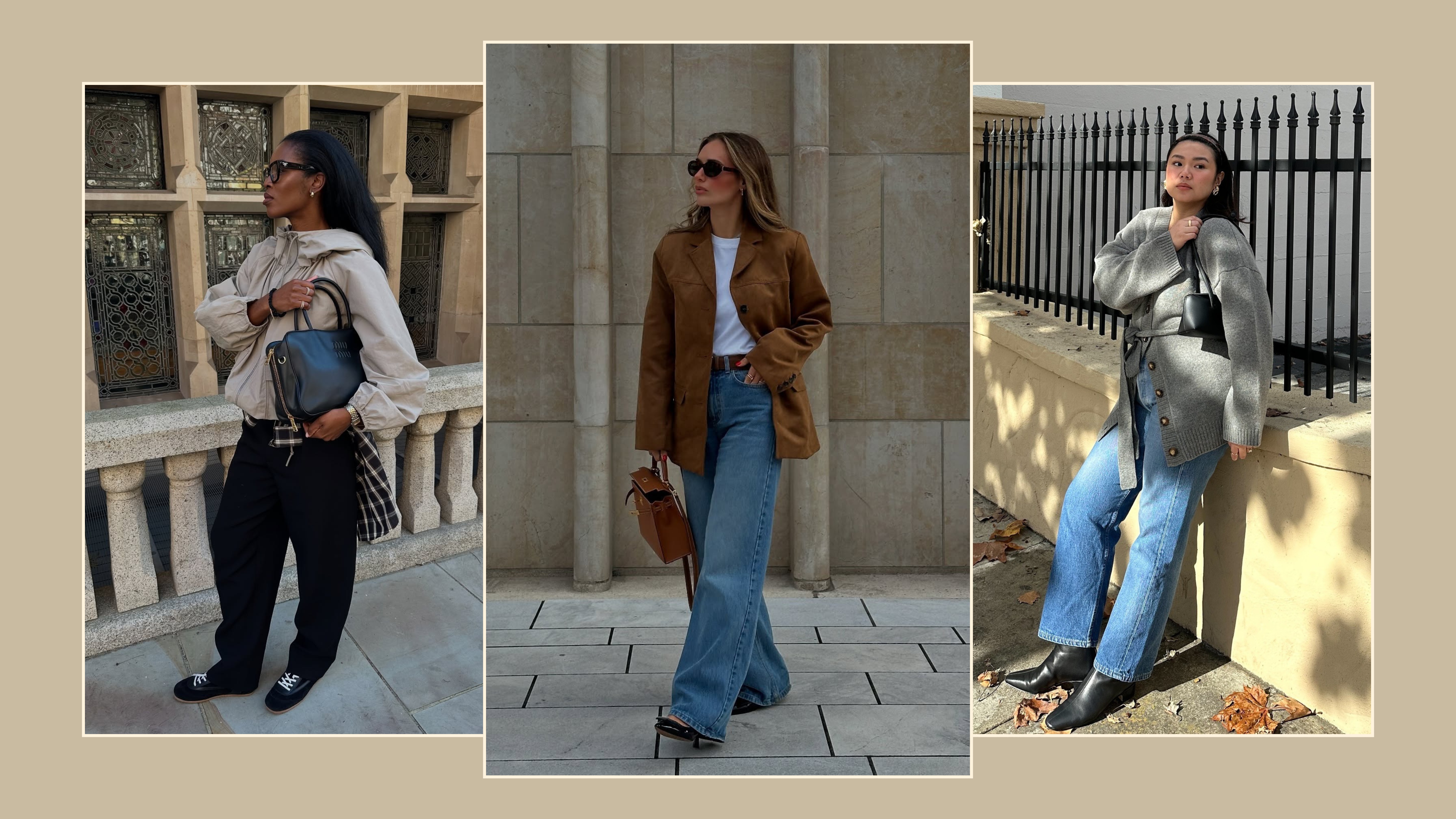 Women wear easy autumn outfits
