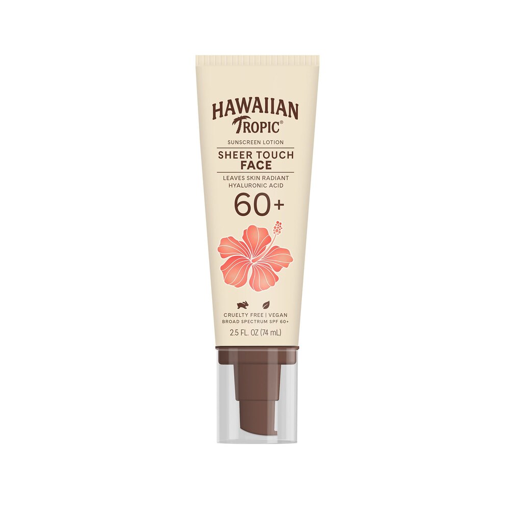 Hawaiian Tropic, Hawaiian Tropic Sheer Touch Face Lotion Spf 60+