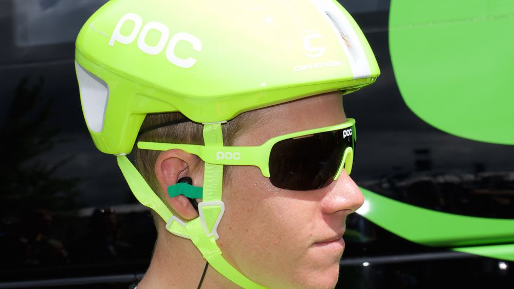 DO Half Blade glasses also received the fluoro treatment