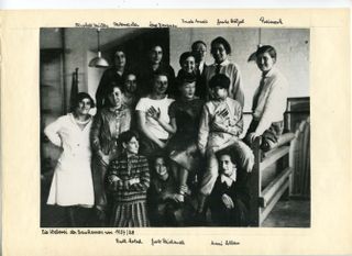 archive image of female Bauhaus artists