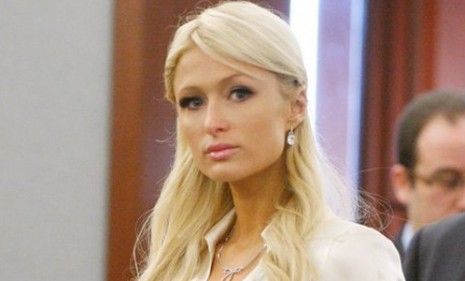 Paris Hilton&amp;#039;s tweet landed her in the courtroom. 