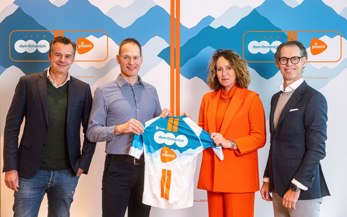 Team DSM-Firmenich join forces with PostNL for 2024 and beyond