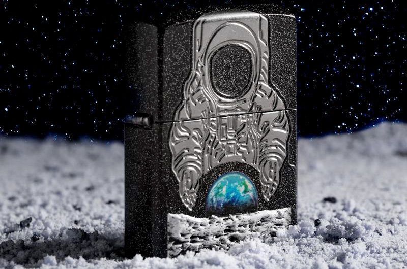 Zippo’s 2019 Collectible of the Year lighter celebrates the first moon landing&#039;s 50th anniversary. 