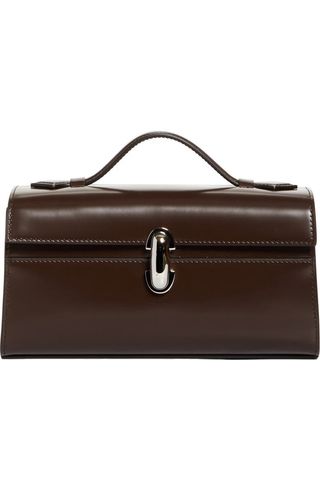 Symmetry Leather Top Handle Bag