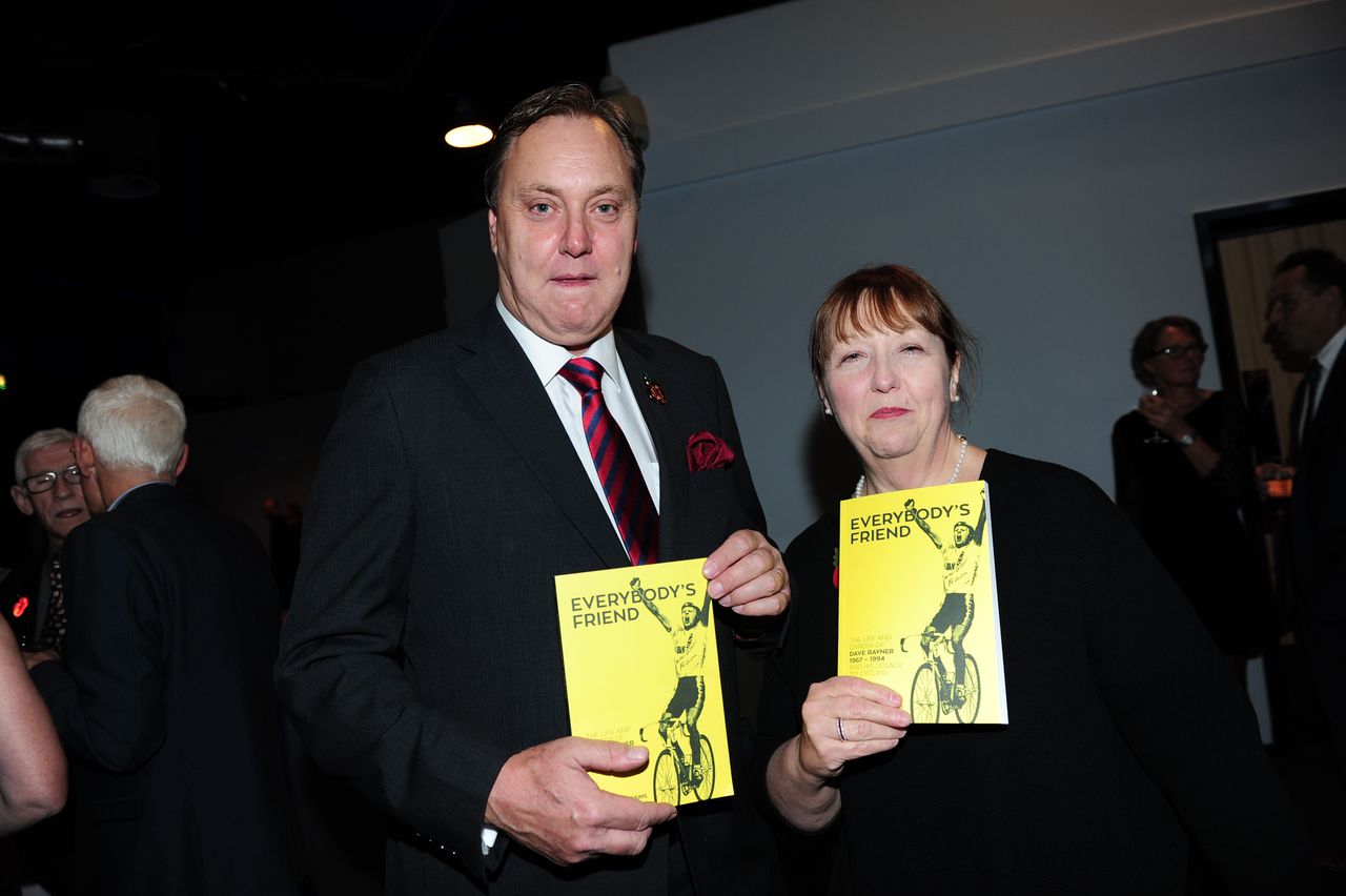 President of British Cycling, Bob Howden was in attendance