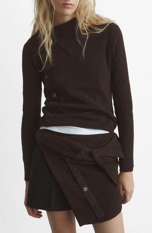 Asymmetric Neck Sweater