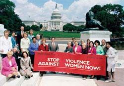 Stop Violence Against Women Now!