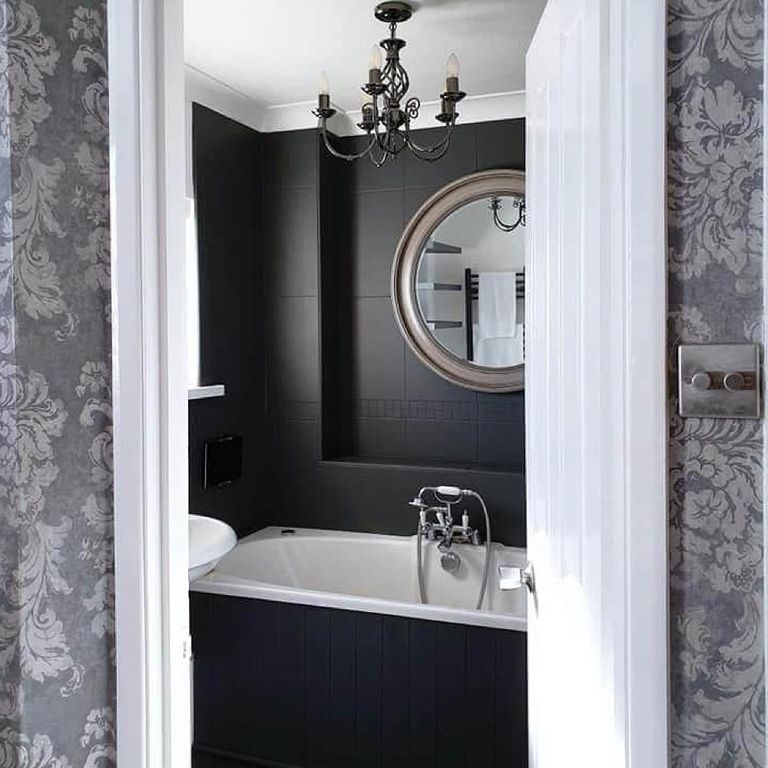 Be inspired by this incredible frenchic paint bathroom tiles makeover
