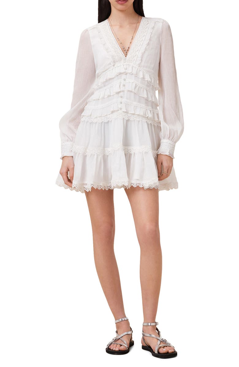 Zora Long Sleeve Tiered Dress