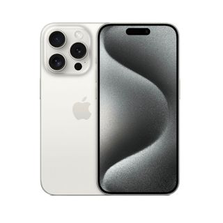 iPhone 15 Pro white titanium