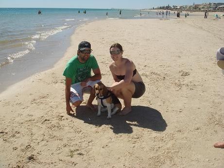 I enjoyed a day at the beach
