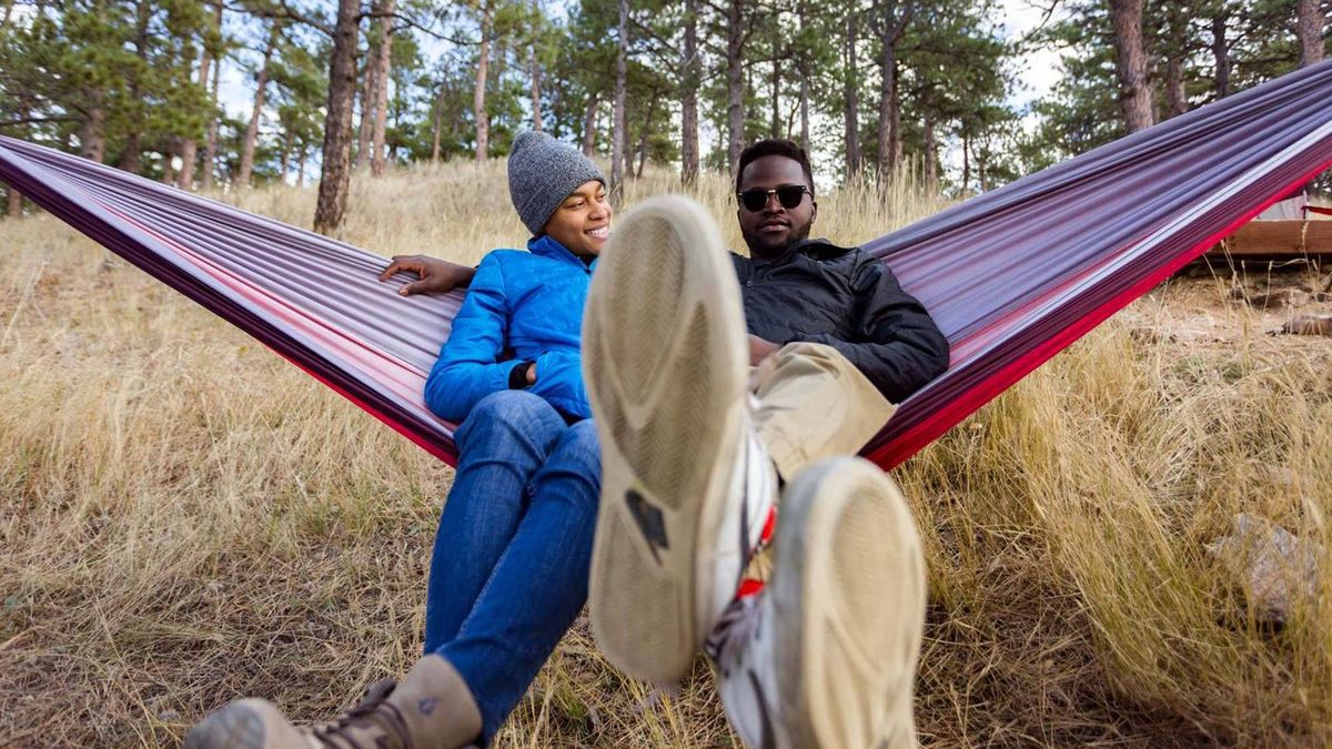 These outdoor hammocks are the perfect way to bring the holiday to your garden Real Homes