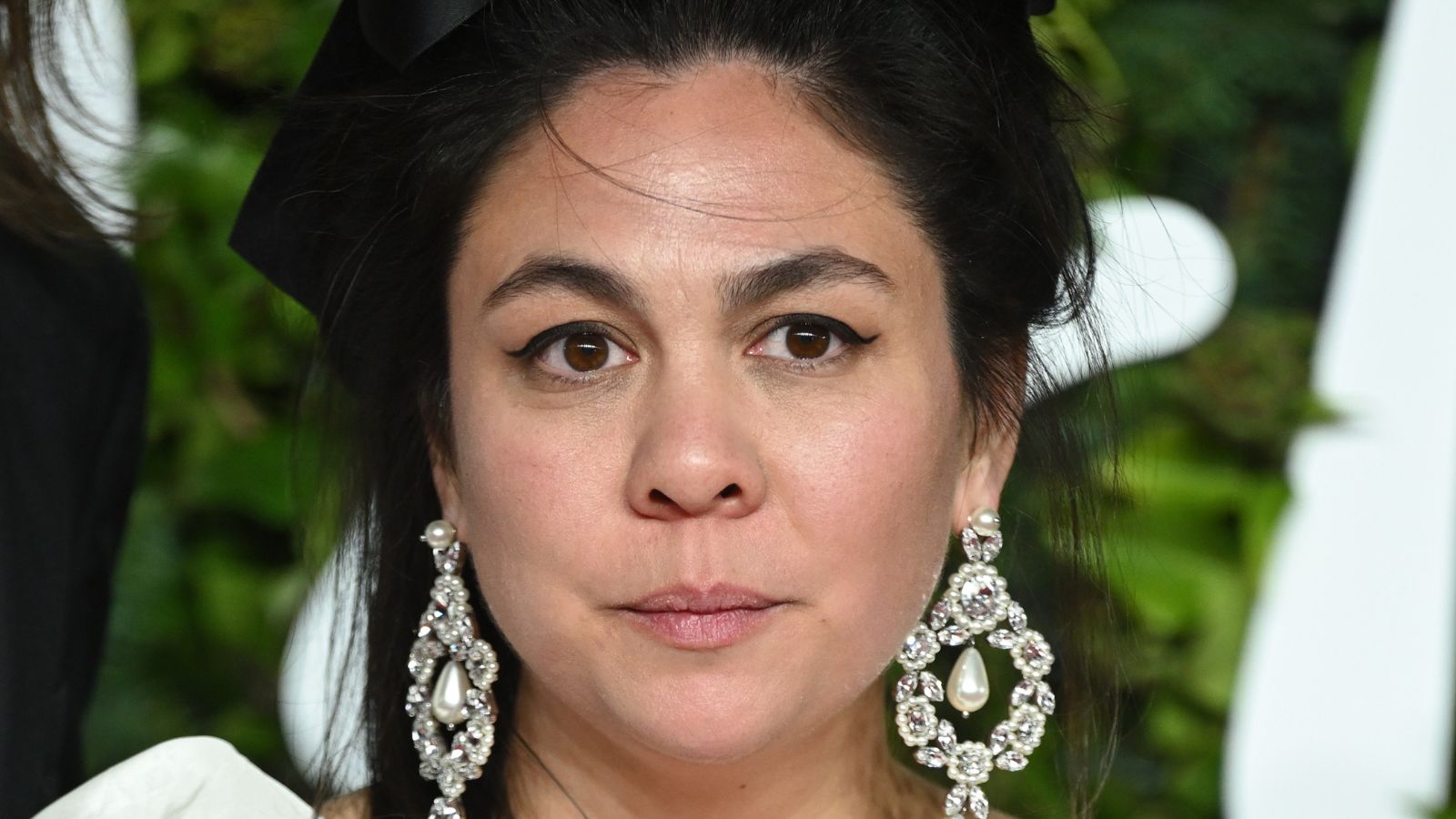 simone rocha on a green background