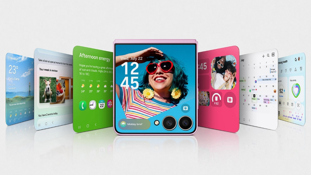 The Galaxy Z Flip8 offers a variety of ways to use the external screen