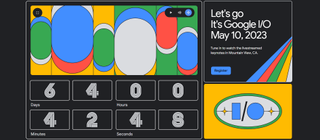The Google I/O 2023 landing page