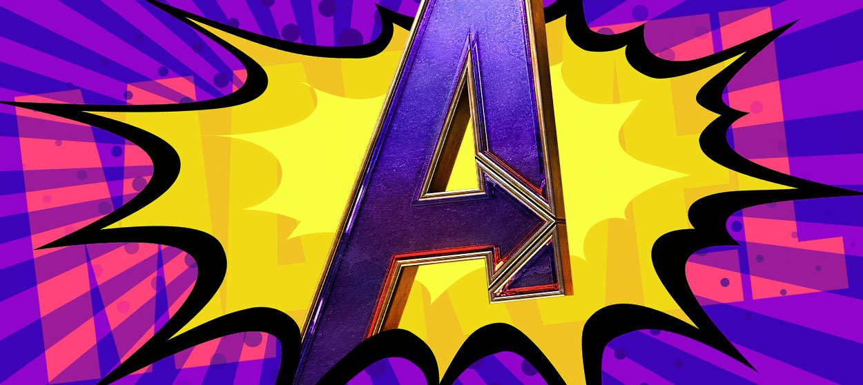 The Avengers logo.