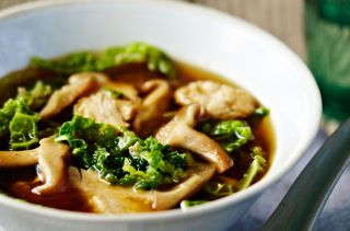 Chicken miso soup