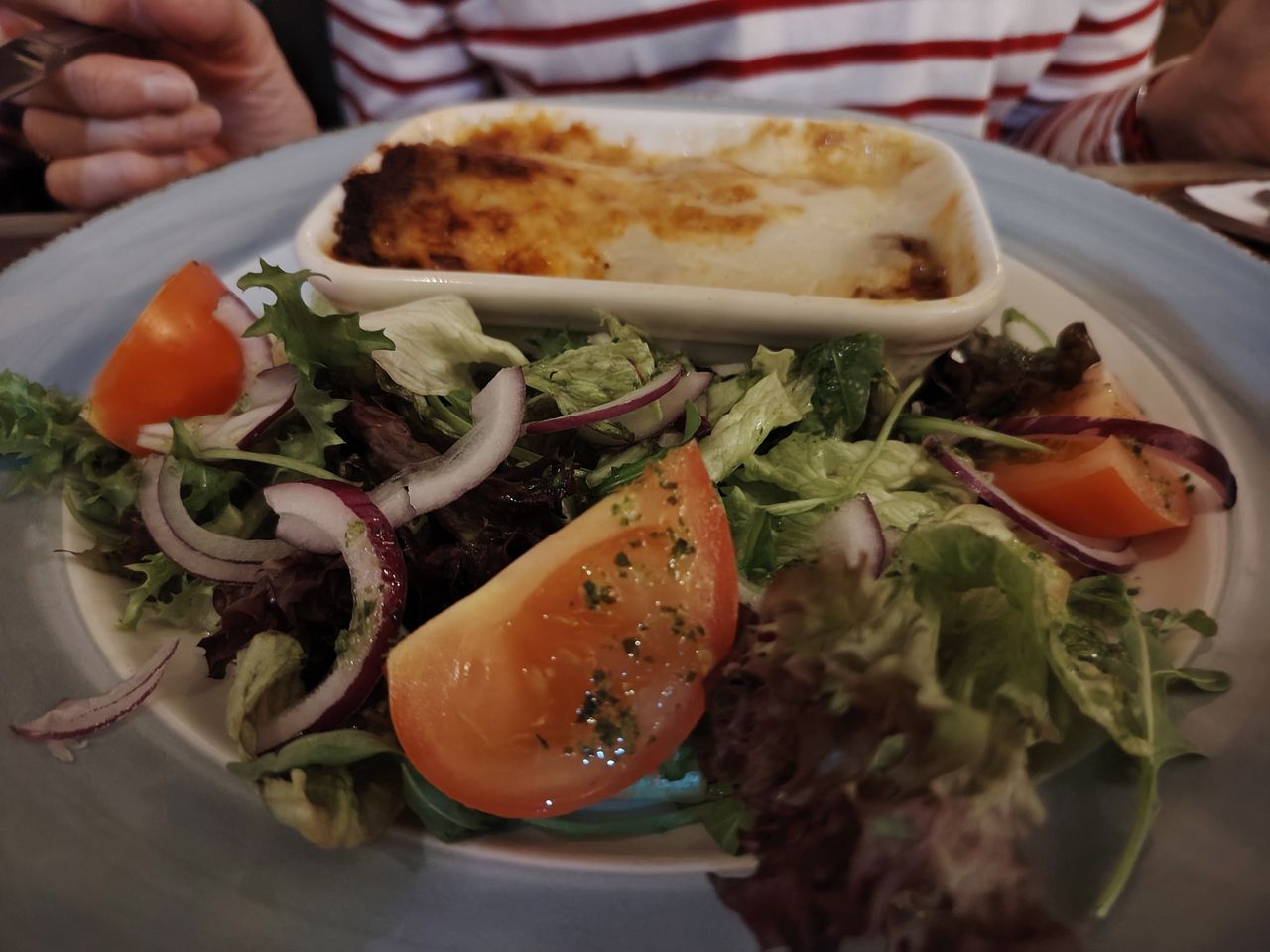 Food on a plate
