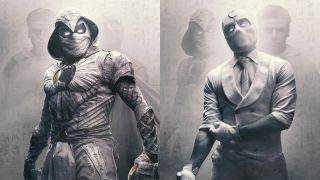 Moon Knight and Mr. Knight costumes from Marvel series