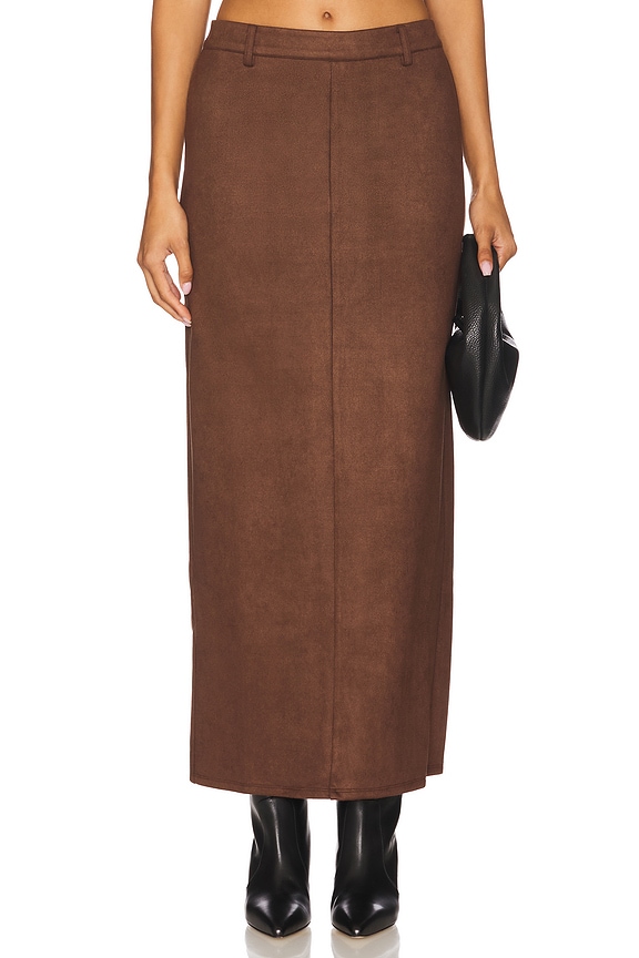 Bailey Faux Suede Skirt