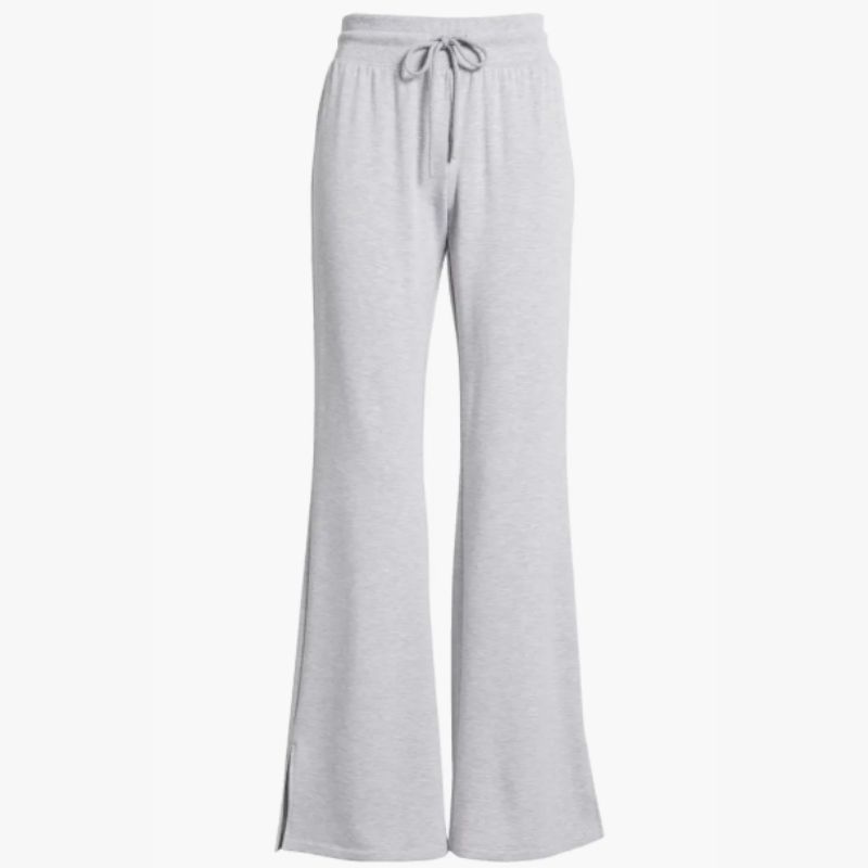 grey flared leg tracksuit bottoms