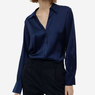 H&M silky blouse