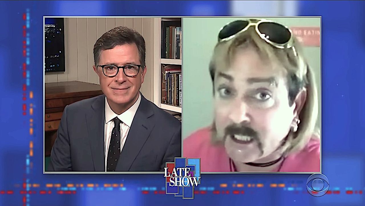 Stephen Colbert and &amp;quot;Joe Exotic&amp;quot;