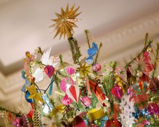 Christmas Trees in the State Dining room