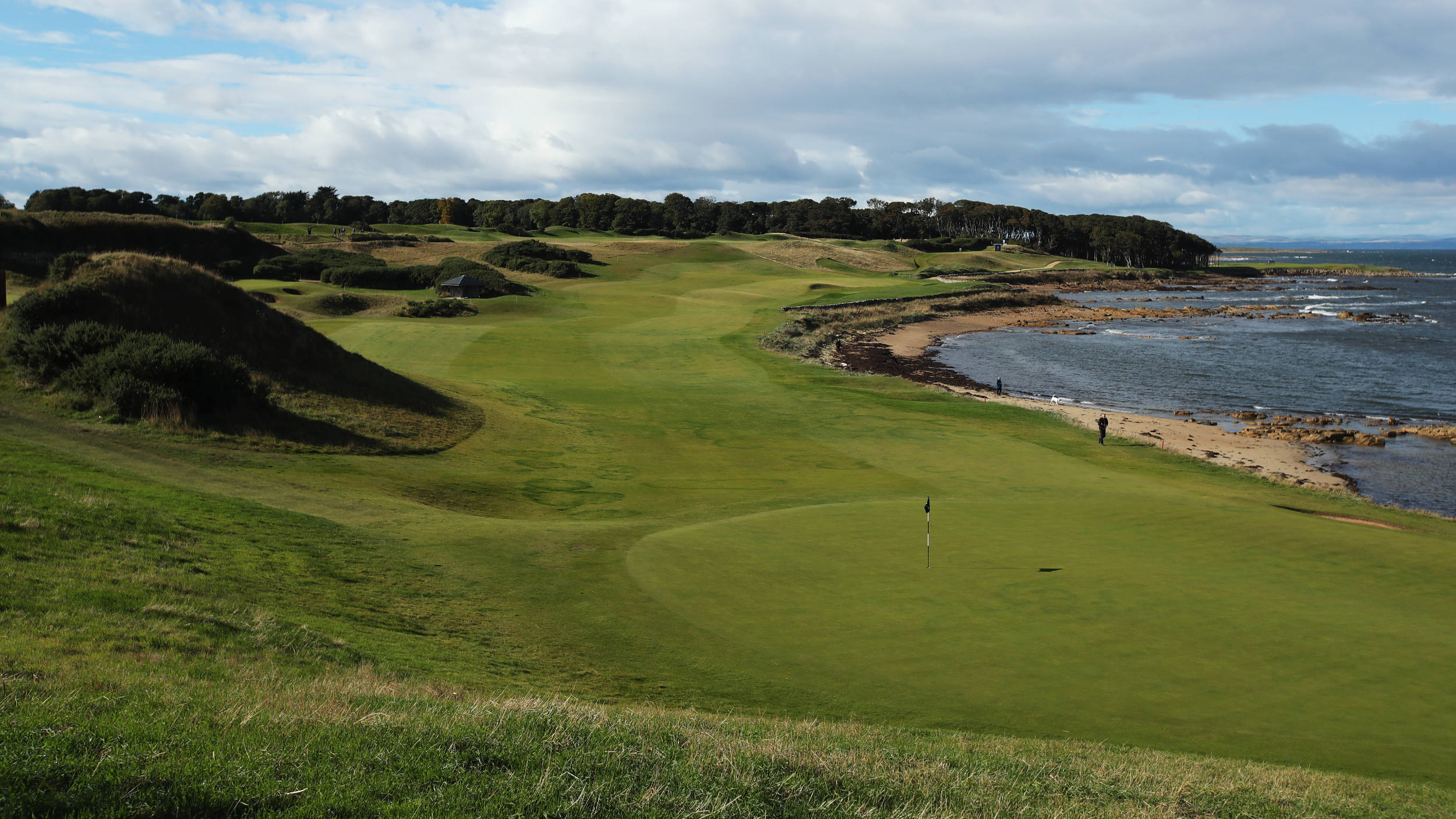 The 12th hole at Kingsbarns Golf Links
