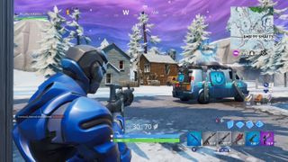 Fortnite’s floaty shooting takes some getting used to.
