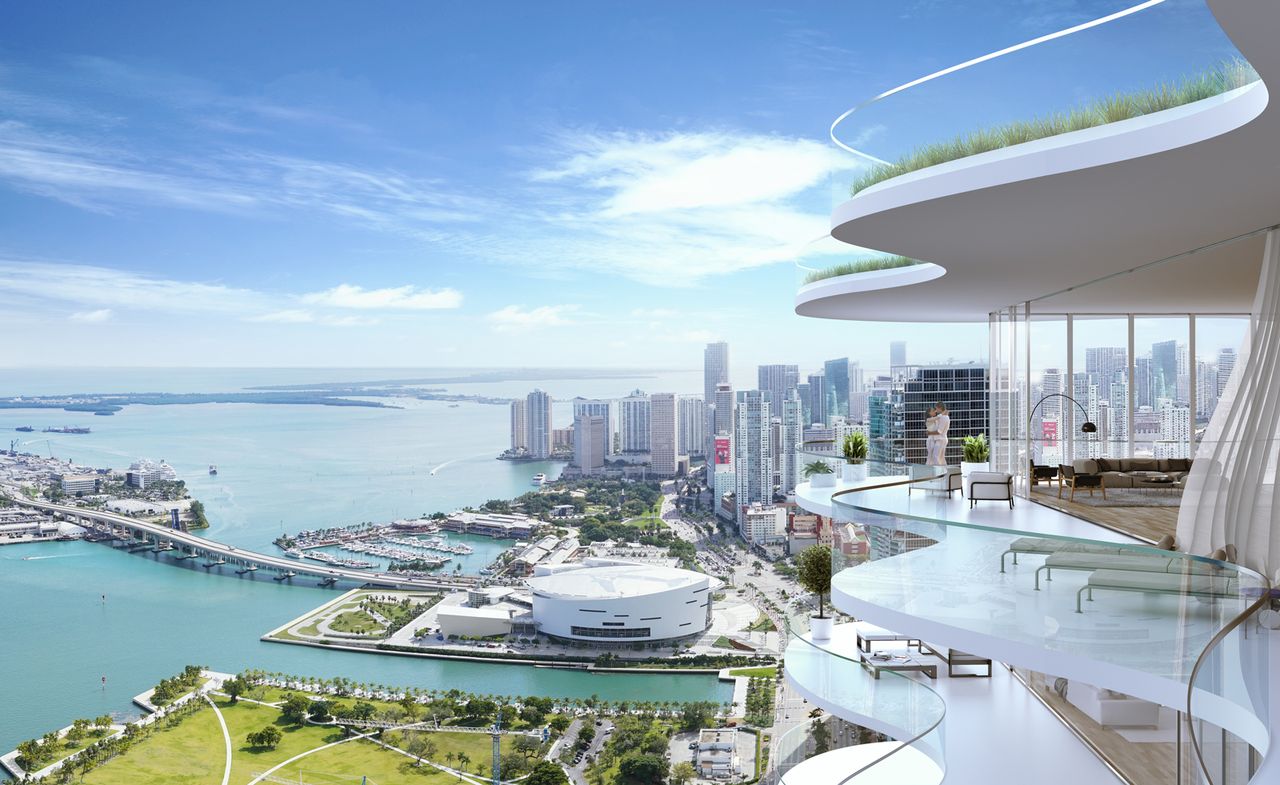 apartment overlooking water