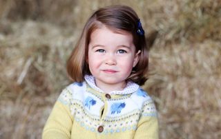 princess charlotte second brithday portrait