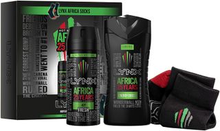 Lynx Africa 25 Years Duo and Socks Limited Edition Gift Set