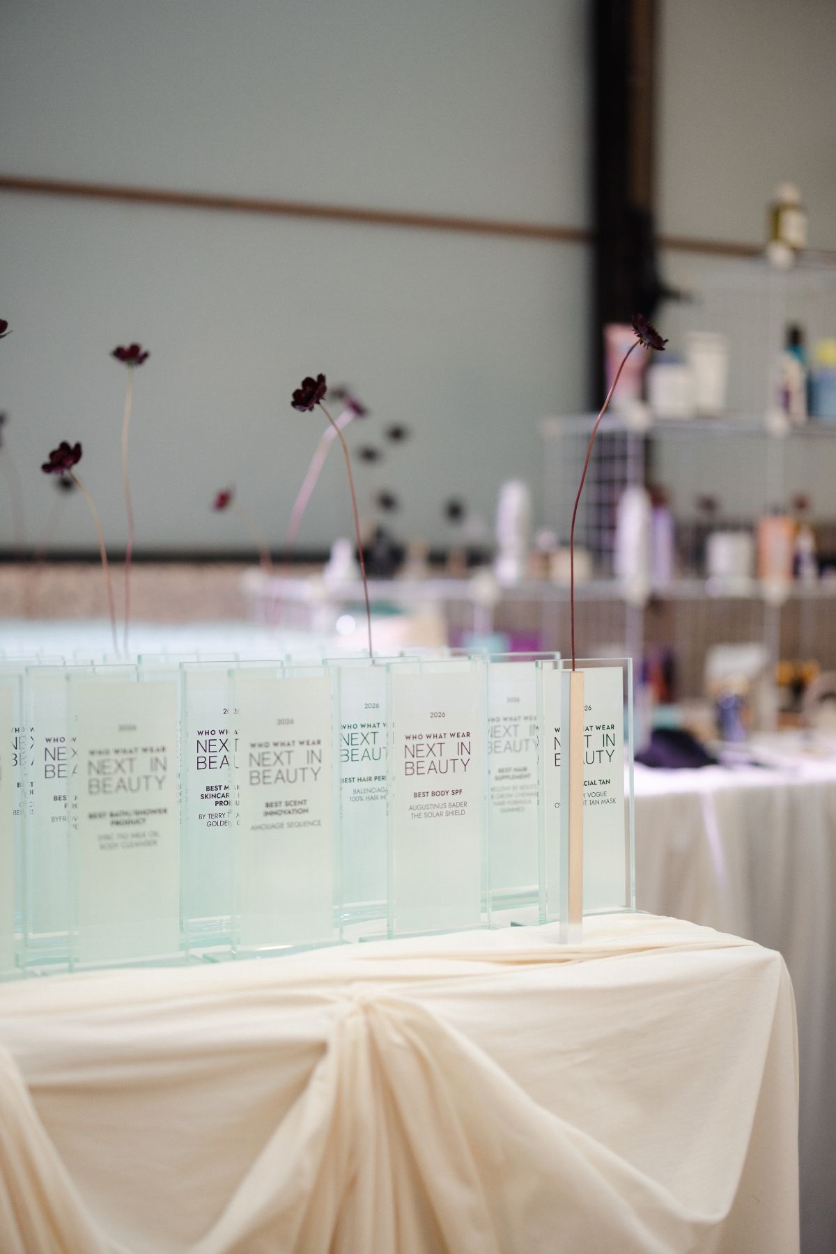 A gallery of pictures from the Who What Wear UK Next in Beauty 2026 event