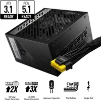 MSI MPG A850G PCIE5 850W Power Supply, 
