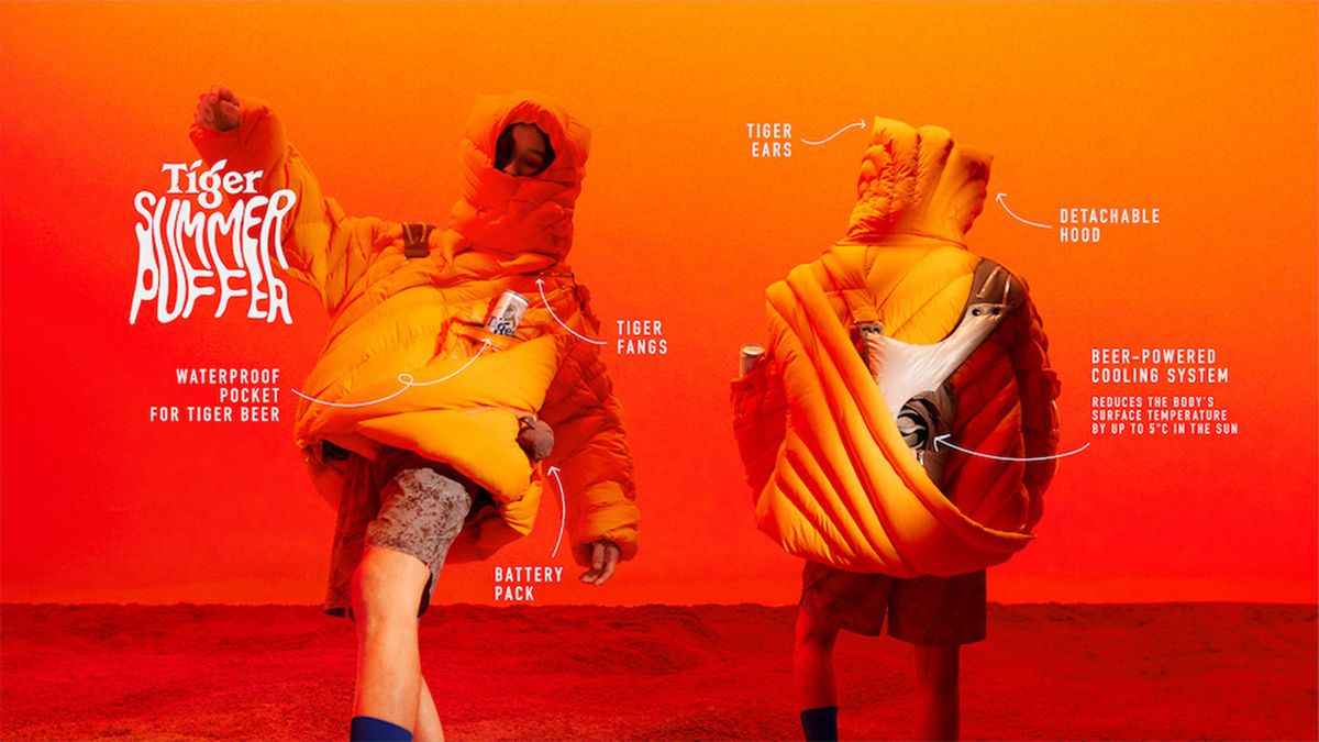 This beerpowered puffer jacket is the coolest design I've seen