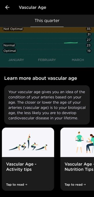 Withings Health Mate app