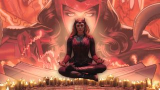 The Scarlet Witch Wanda Maximoff - the comic book and MCU version