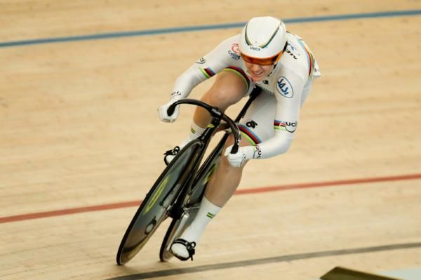 Anna Meares qualified fastest for the women